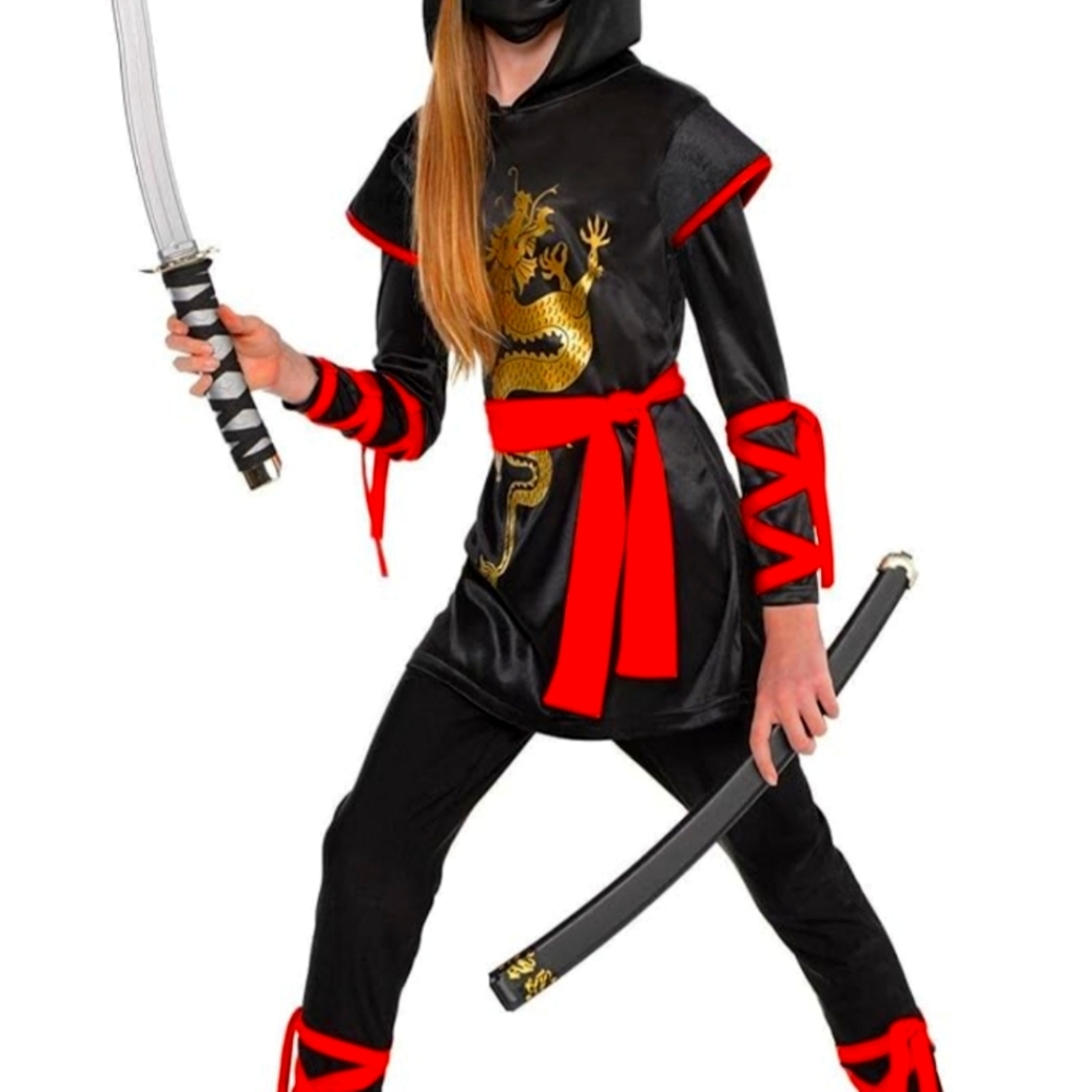 Halloween Costume Ultimate Ninja Girls Large (no sword or mask)